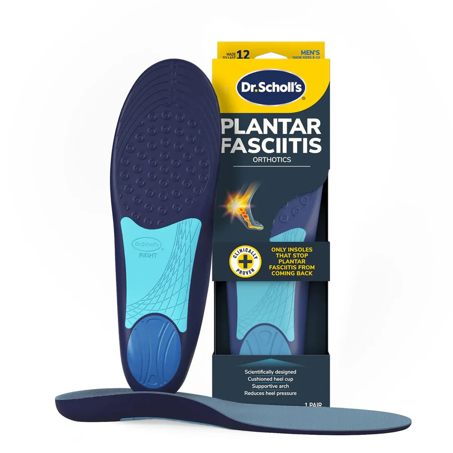 Pain Relief Plantar Fasciitis 1 Pair Men Shoe Size 8-13 Trim to Fit